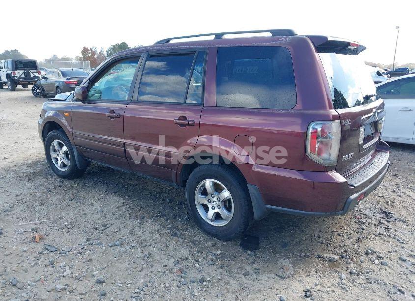 Photo 3 of 2007 Honda Pilot EX (VIN 5FNYF284X7B046533)