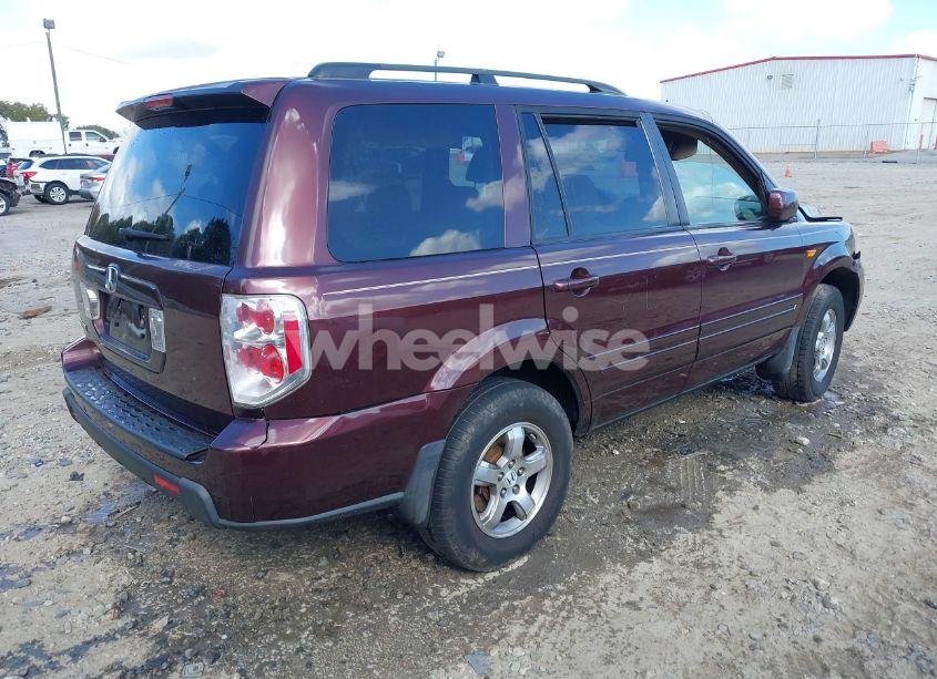 Photo 4 of 2007 Honda Pilot EX (VIN 5FNYF284X7B046533)