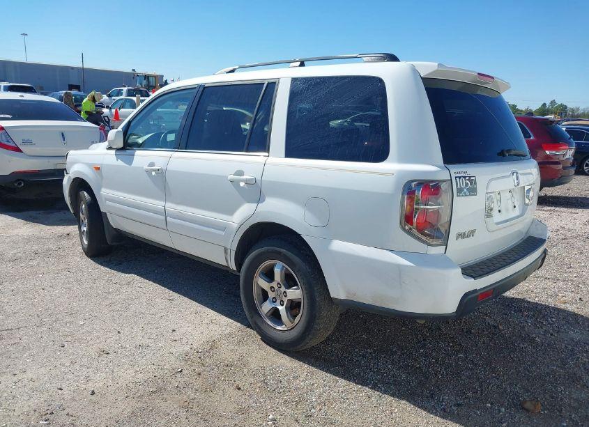 Photo 3 of 2008 Honda Pilot EX-L (VIN 5FNYF28518B014502)