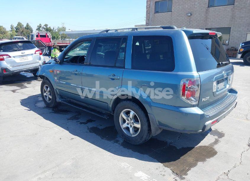 Photo 3 of 2007 Honda Pilot EX-L (VIN 5FNYF28527B006357)
