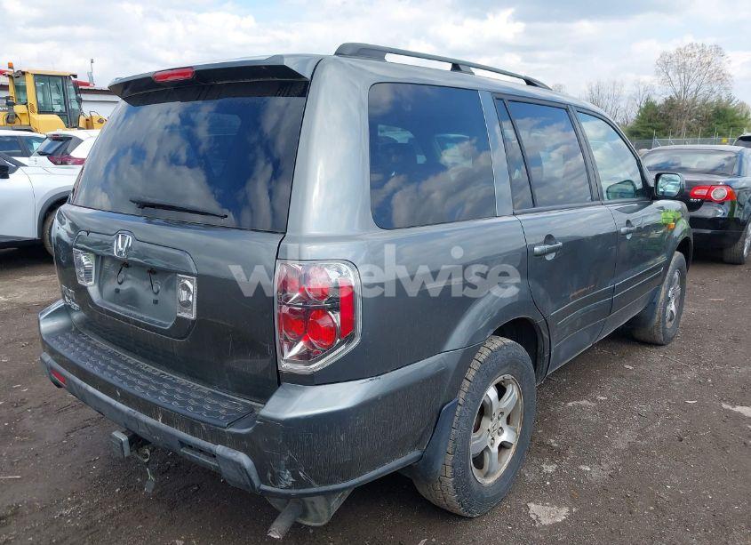Photo 4 of 2007 Honda Pilot EX-L (VIN 5FNYF28527B022848)