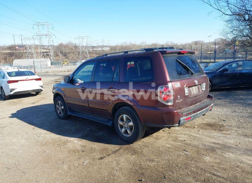 Photo 3 of 2007 Honda Pilot EX-L (VIN 5FNYF28527B039682)