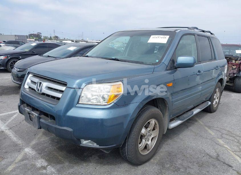 Photo 2 of 2008 Honda Pilot EX-L (VIN 5FNYF28538B017823)