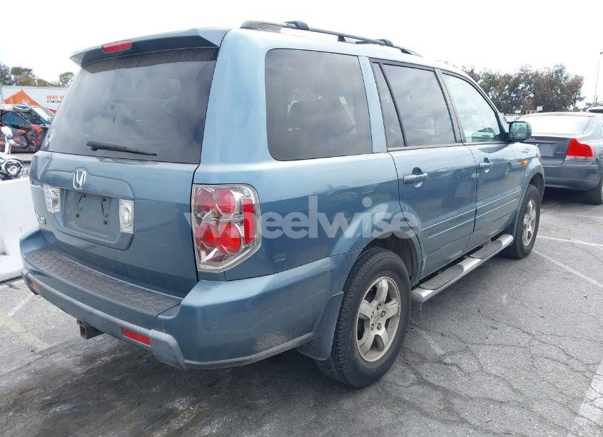 Photo 4 of 2008 Honda Pilot EX-L (VIN 5FNYF28538B017823)