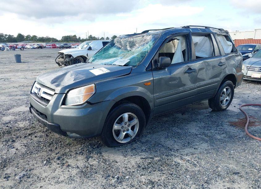 Photo 2 of 2008 Honda Pilot EX-L (VIN 5FNYF28538B020088)