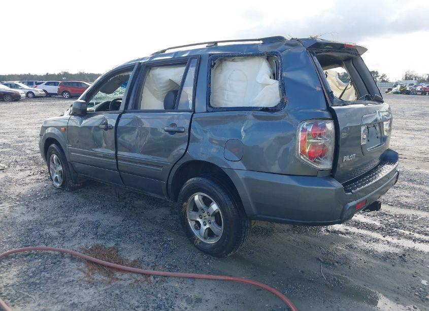 Photo 3 of 2008 Honda Pilot EX-L (VIN 5FNYF28538B020088)