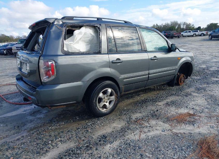 Photo 4 of 2008 Honda Pilot EX-L (VIN 5FNYF28538B020088)