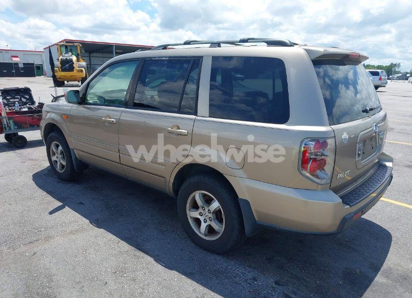 Photo 3 of 2007 Honda Pilot EX-L (VIN 5FNYF28547B000866)