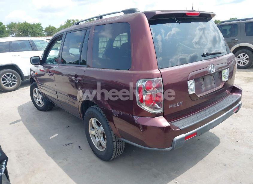 Photo 3 of 2007 Honda Pilot EX-L (VIN 5FNYF28547B042860)