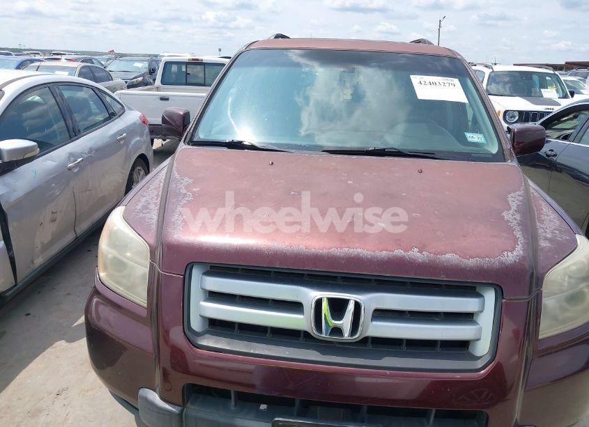 Photo 6 of 2007 Honda Pilot EX-L (VIN 5FNYF28547B042860)