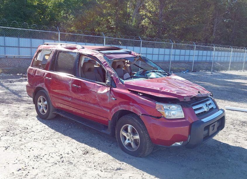 2006 Honda Pilot EX-L (VIN 5FNYF28556B022647) main photo