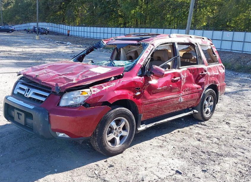 Photo 2 of 2006 Honda Pilot EX-L (VIN 5FNYF28556B022647)