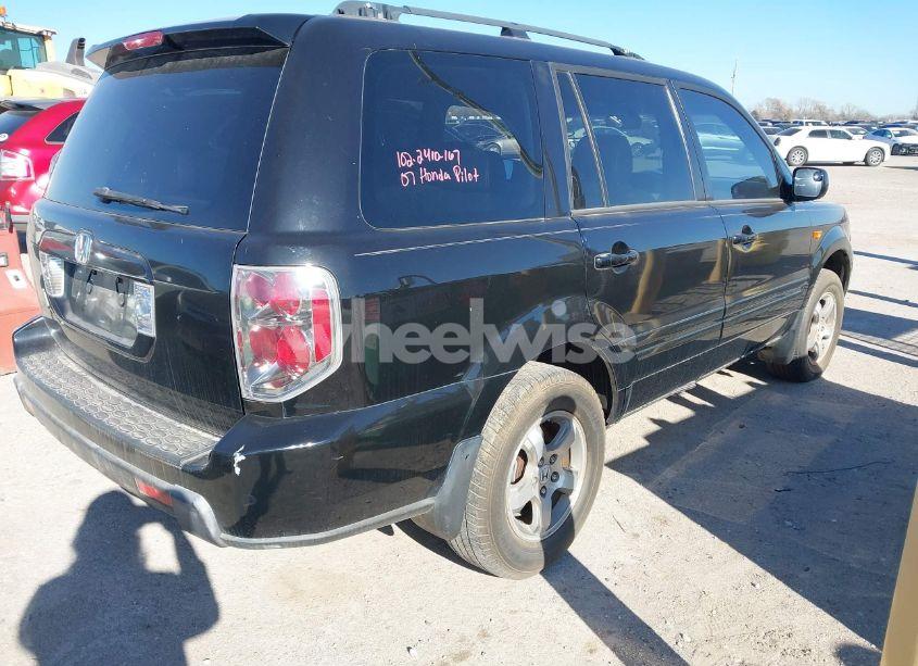 Photo 4 of 2007 Honda Pilot EX-L (VIN 5FNYF28557B003291)