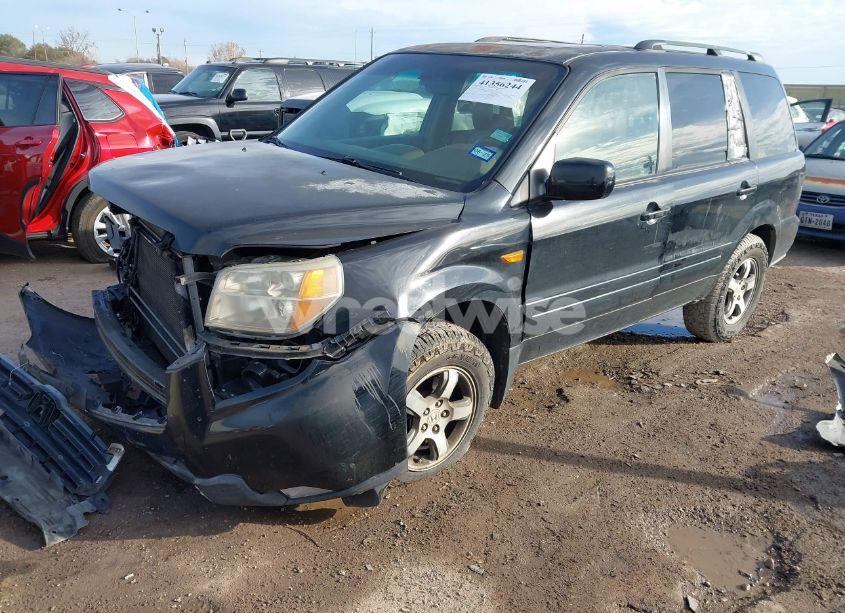 Photo 2 of 2007 Honda Pilot EX-L (VIN 5FNYF28557B027087)