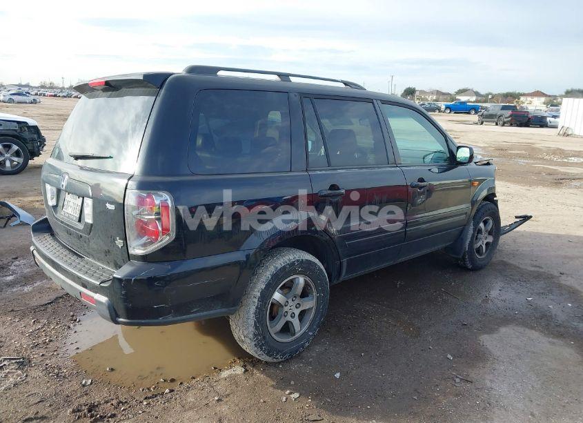 Photo 4 of 2007 Honda Pilot EX-L (VIN 5FNYF28557B027087)