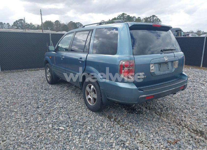 Photo 3 of 2007 Honda Pilot EX-L (VIN 5FNYF28557B032905)