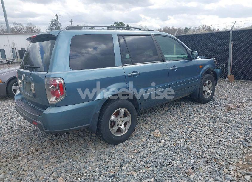 Photo 4 of 2007 Honda Pilot EX-L (VIN 5FNYF28557B032905)