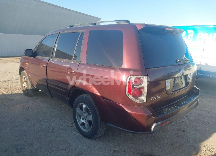 Photo 3 of 2008 Honda Pilot EX-L (VIN 5FNYF28558B022120)