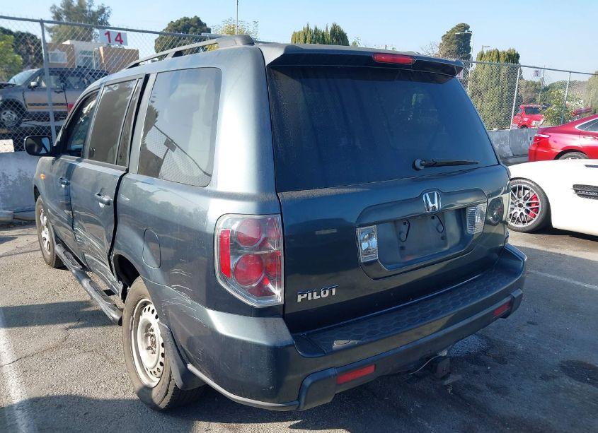 Photo 3 of 2006 Honda Pilot EX-L (VIN 5FNYF28566B036167)