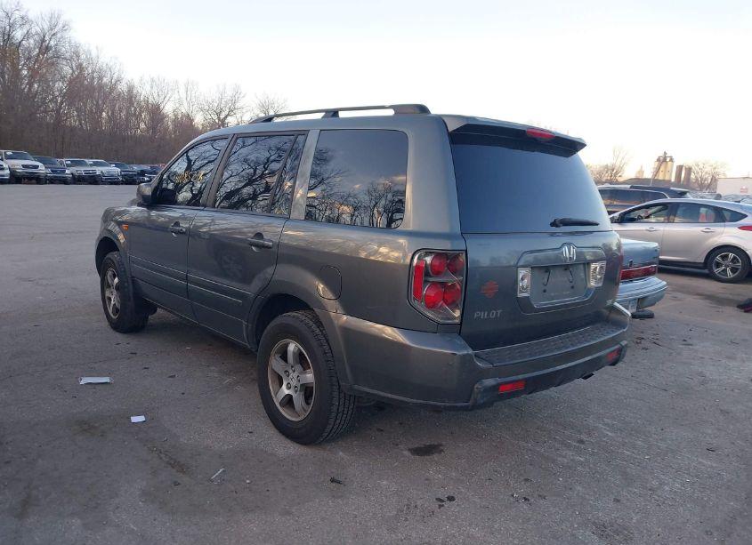 Photo 3 of 2007 Honda Pilot EX-L (VIN 5FNYF28567B018754)