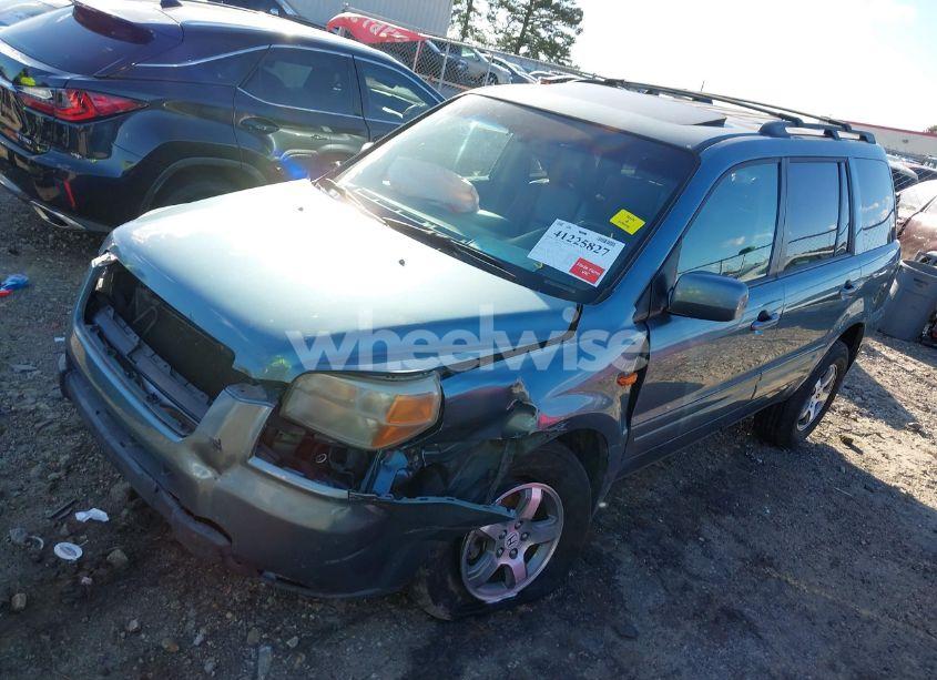 Photo 2 of 2007 Honda Pilot EX-L (VIN 5FNYF28577B014681)