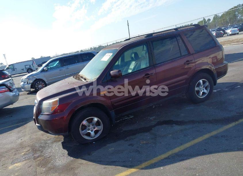 Photo 2 of 2007 Honda Pilot EX-L (VIN 5FNYF28577B047583)