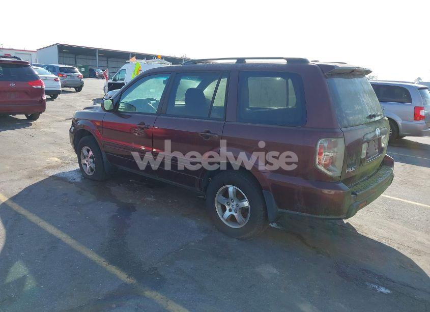 Photo 3 of 2007 Honda Pilot EX-L (VIN 5FNYF28577B047583)