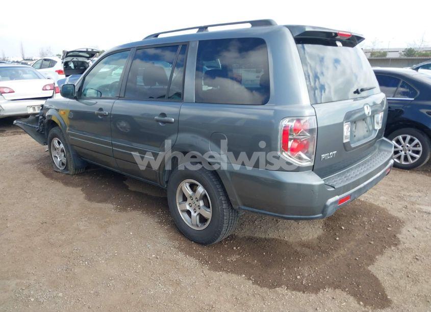 Photo 3 of 2008 Honda Pilot EX-L (VIN 5FNYF28578B002404)