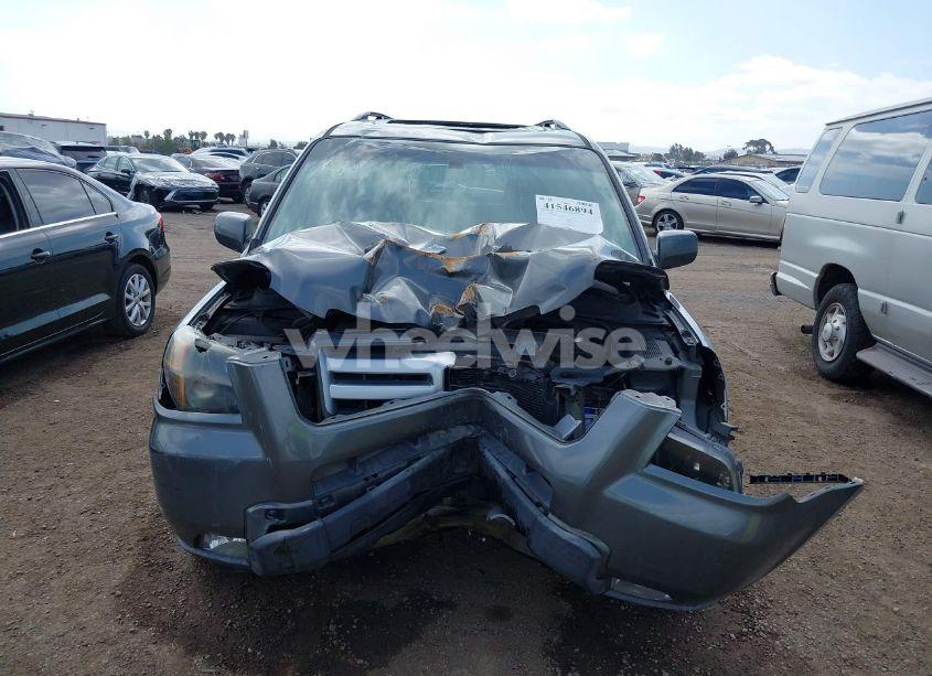 Photo 6 of 2008 Honda Pilot EX-L (VIN 5FNYF28578B002404)