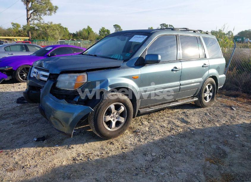 Photo 2 of 2007 Honda Pilot EX-L (VIN 5FNYF28587B001034)