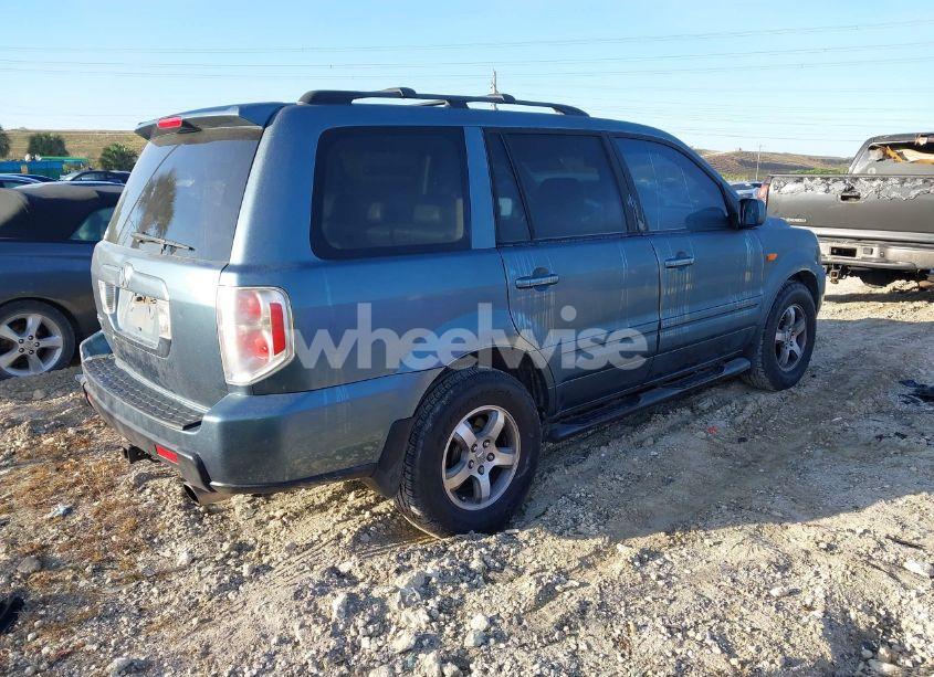 Photo 4 of 2007 Honda Pilot EX-L (VIN 5FNYF28587B001034)