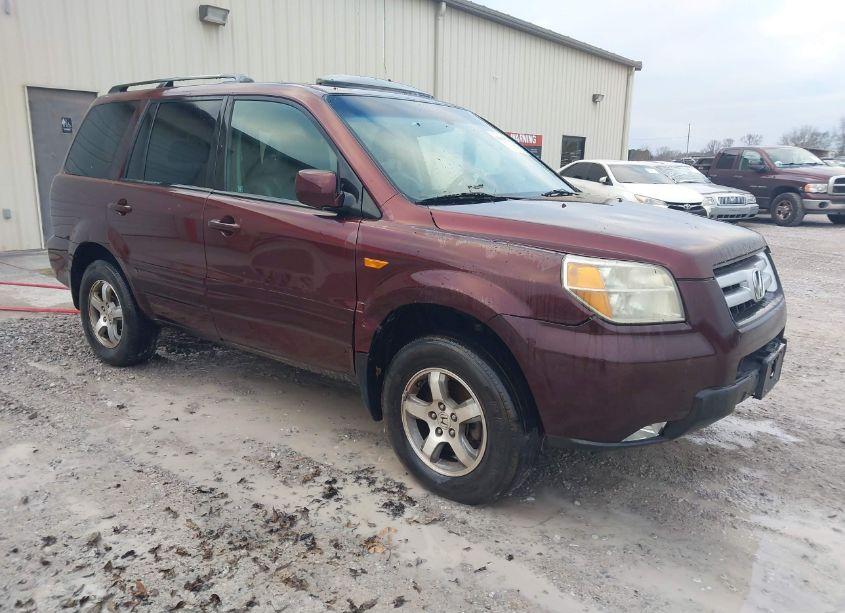 2007 Honda Pilot EX-L (VIN 5FNYF28587B018352) main photo
