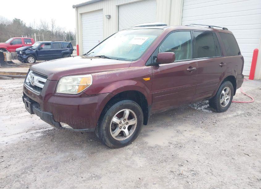 Photo 2 of 2007 Honda Pilot EX-L (VIN 5FNYF28587B018352)