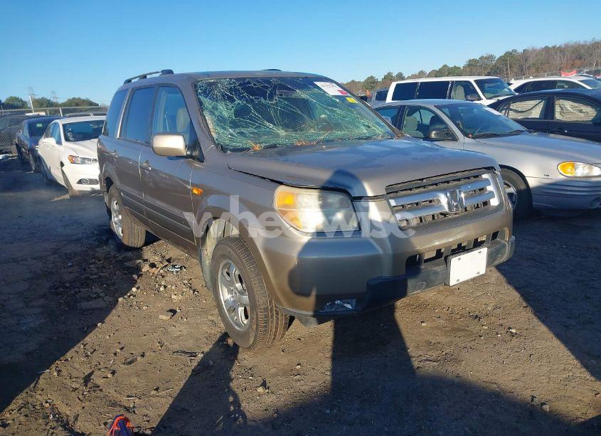2007 Honda Pilot EX-L (VIN 5FNYF28587B031652) main photo