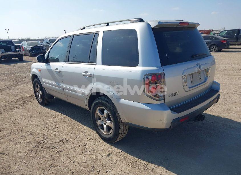 Photo 3 of 2008 Honda Pilot EX-L (VIN 5FNYF28588B006476)