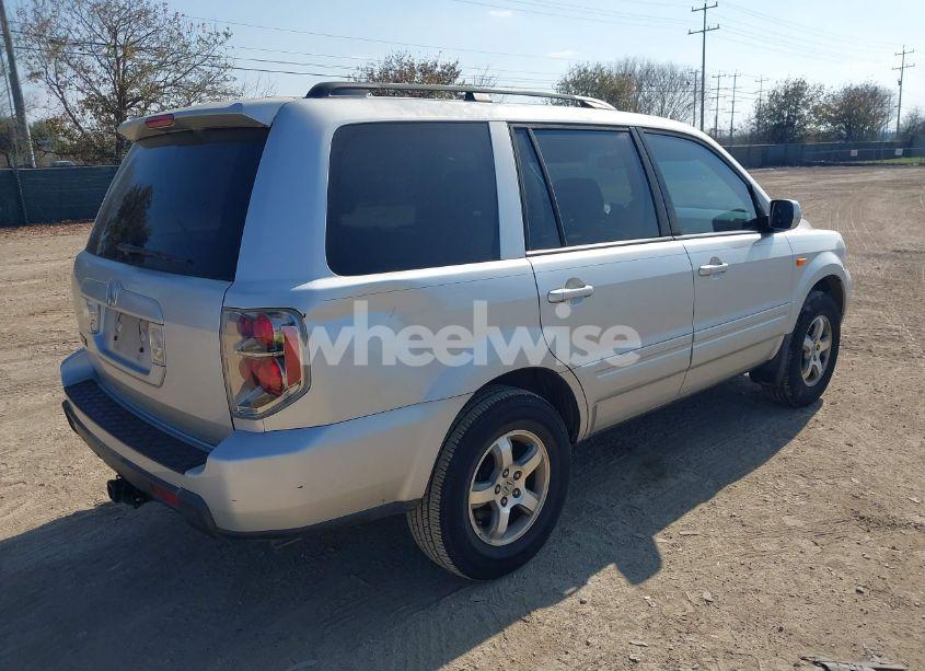 Photo 4 of 2008 Honda Pilot EX-L (VIN 5FNYF28588B006476)