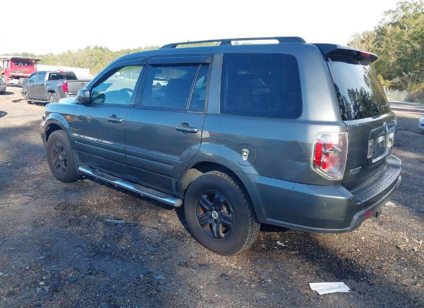 Photo 3 of 2008 Honda Pilot EX-L (VIN 5FNYF28598B008916)