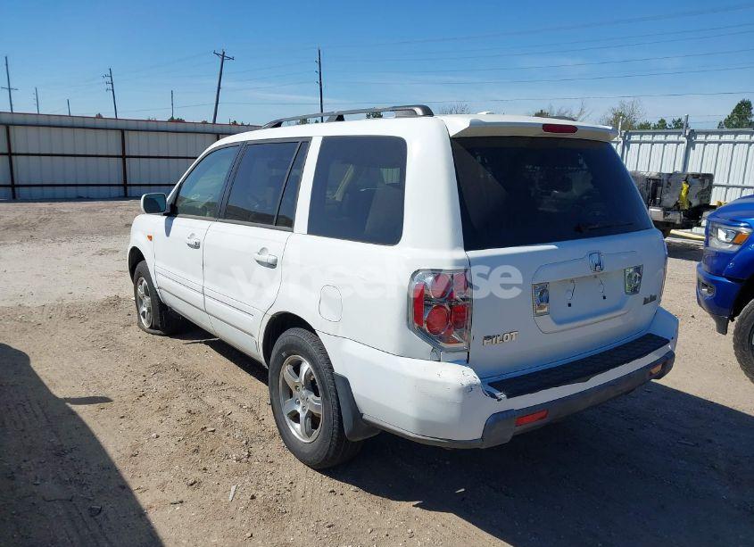 Photo 3 of 2008 Honda Pilot EX-L (VIN 5FNYF28598B027501)