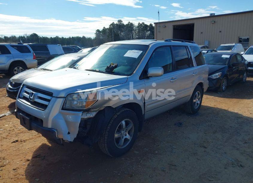 Photo 2 of 2008 Honda Pilot EX-L (VIN 5FNYF28598B028907)