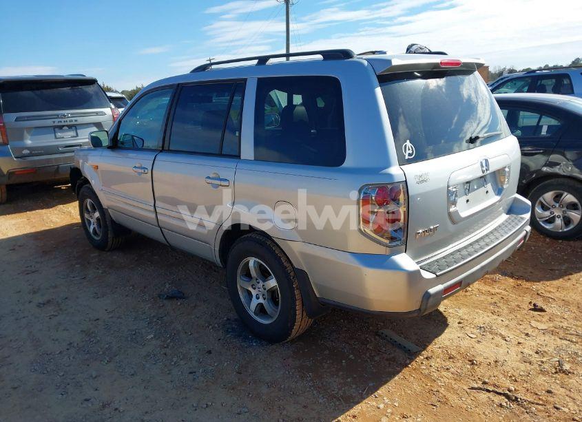 Photo 3 of 2008 Honda Pilot EX-L (VIN 5FNYF28598B028907)