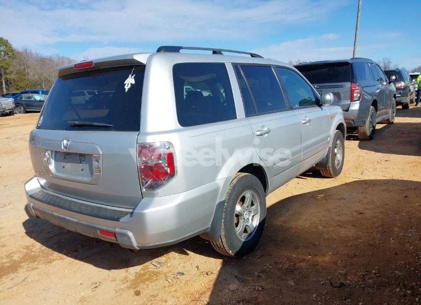 Photo 4 of 2008 Honda Pilot EX-L (VIN 5FNYF28598B028907)