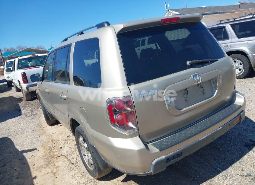 Photo 3 of 2006 Honda Pilot EX-L (VIN 5FNYF28626B016118)