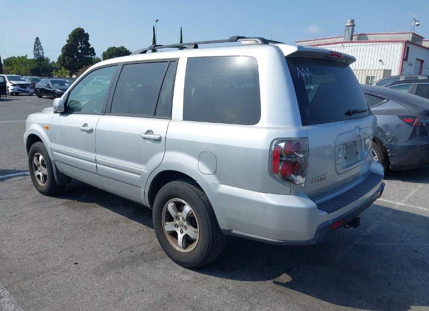 Photo 3 of 2007 Honda Pilot EX-L (VIN 5FNYF28627B038704)