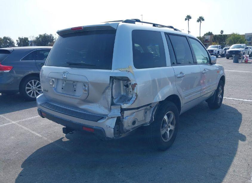 Photo 4 of 2007 Honda Pilot EX-L (VIN 5FNYF28627B038704)