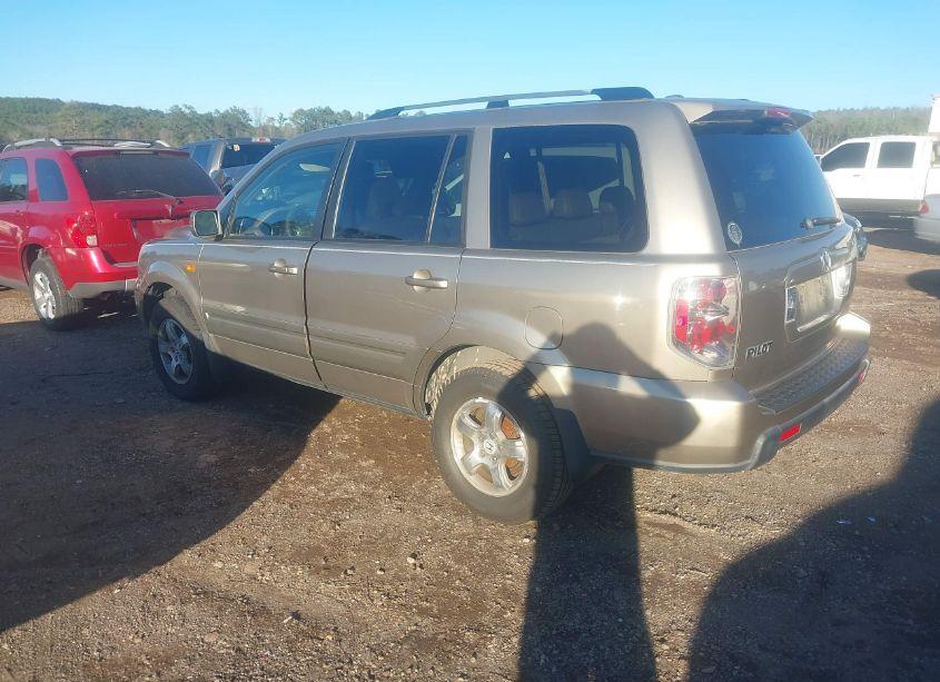 Photo 3 of 2007 Honda Pilot EXL (VIN 5FNYF28637B042650)