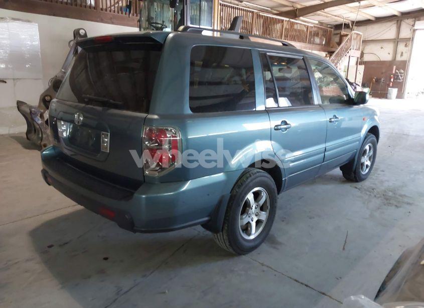 Photo 4 of 2007 Honda Pilot EX-L (VIN 5FNYF28647B004098)