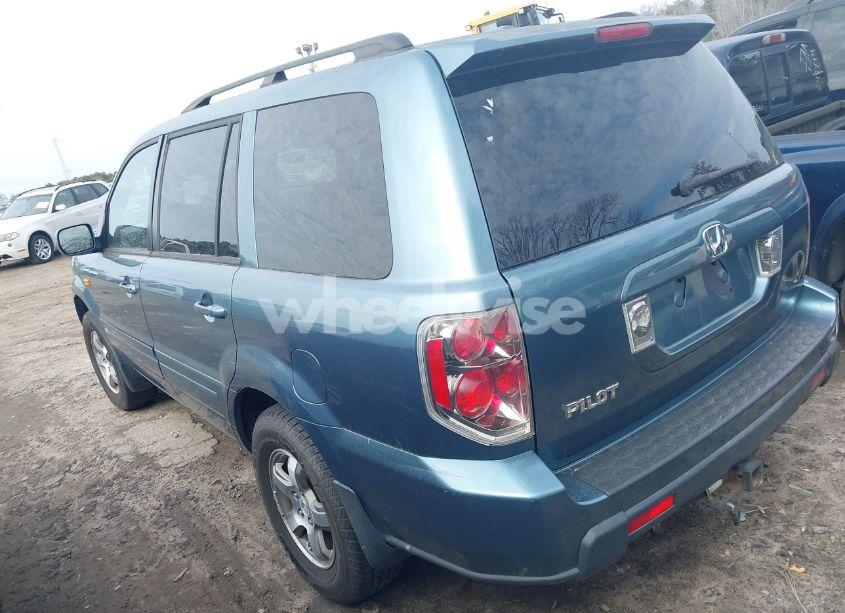 Photo 3 of 2007 Honda Pilot EX-L (VIN 5FNYF28647B008684)