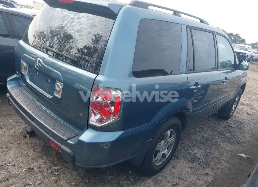 Photo 4 of 2007 Honda Pilot EX-L (VIN 5FNYF28647B008684)