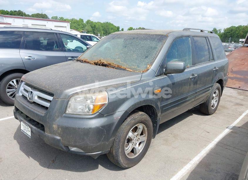 Photo 2 of 2007 Honda Pilot EX-L (VIN 5FNYF28667B025454)