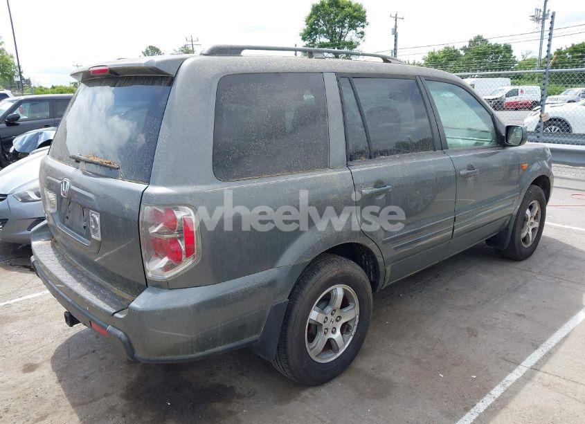 Photo 4 of 2007 Honda Pilot EX-L (VIN 5FNYF28667B025454)